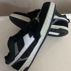 Kids -   boys Black and White Sneakers. Size 5   Athletic Works   Skate & Street